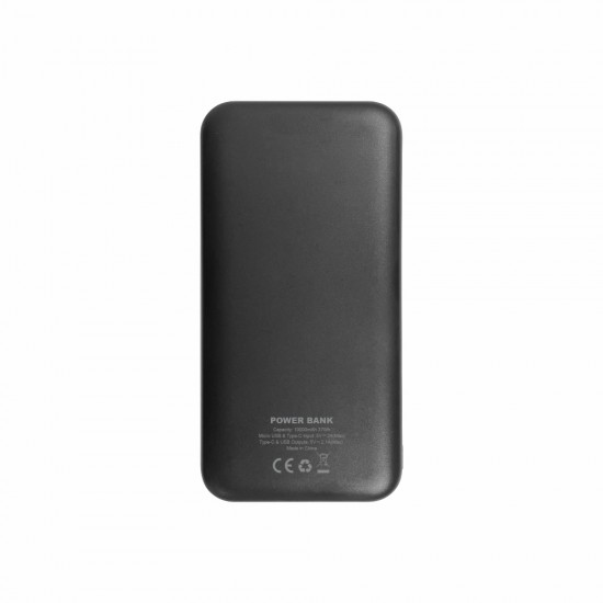 Повербанк Bergamo Energy 10000 mAh чорний  - 111BP