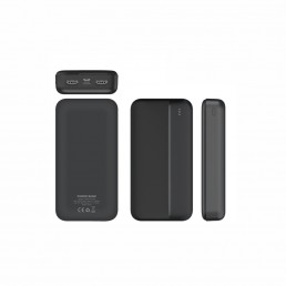 Повербанк Bergamo Vim 20000 mAh чорний - 112BP  Повербанк Bergamo Vim 20000 mAh чорний - 112BP