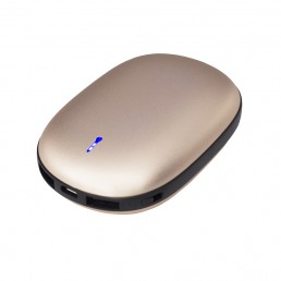 Повербанк з функцією обігріву рук Line Art HandWarmer 8000 mAh золотистий - 8000W-14 Повербанк з функцією обігріву рук Line Art HandWarmer 8000 mAh золотистий - 8000W-14