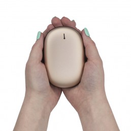Повербанк з функцією обігріву рук Line Art HandWarmer 8000 mAh золотистий - 8000W-14 Повербанк з функцією обігріву рук Line Art HandWarmer 8000 mAh золотистий - 8000W-14