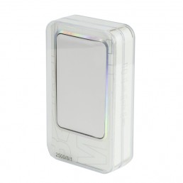 Повербанк Bergamo MiniBank 2500 mAh білий - 2500-8 Повербанк Bergamo MiniBank 2500 mAh білий - 2500-8