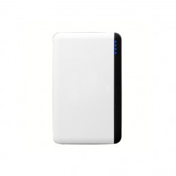 Повербанк Bergamo MiniBank 2500 mAh білий/чорний - 2500/8/1 Повербанк Bergamo MiniBank 2500 mAh білий/чорний - 2500/8/1